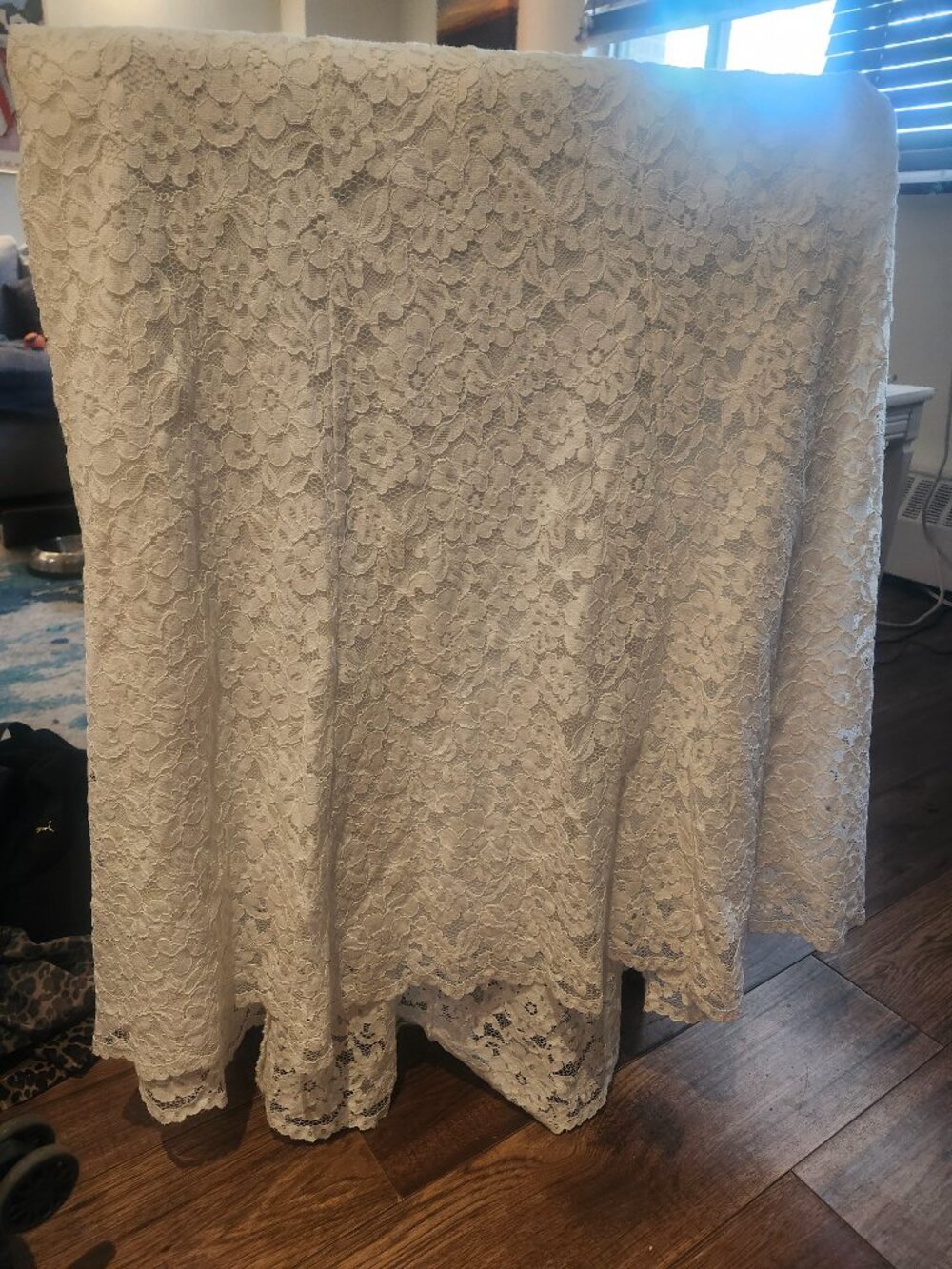 Boho lace maxi skirt. - Picture 6 of 6